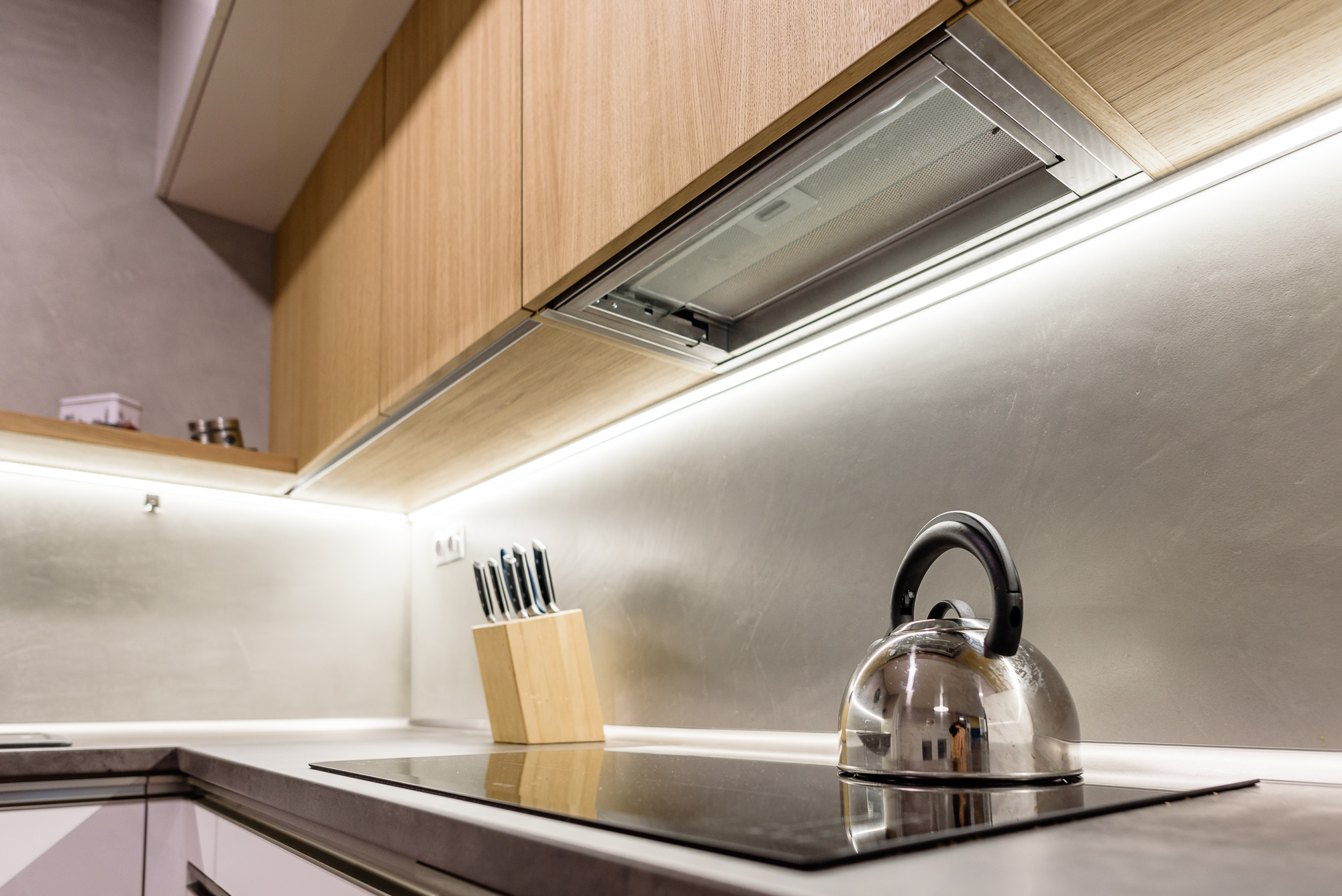 Kuchyň bytu v Praze - Foto 3