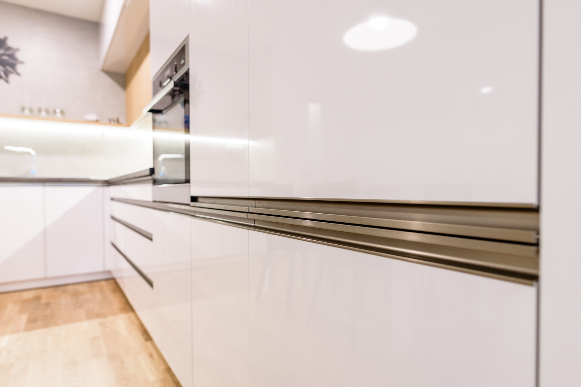 Kuchyň bytu v Praze - Foto 5